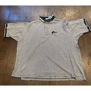 Vintage nascar Time Out Embroidered Polo Shirt